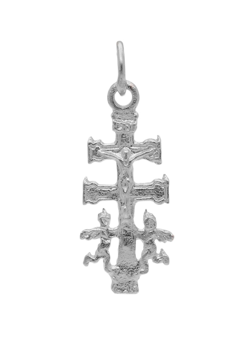 Cruz de Caravaca en plata para comuniones 240_CP-CARA-2 Cruz de Caravaca en plata para comuniones 240_CARA-2 venta online de joyas religiosas especial comuniones regalos a precios baratos