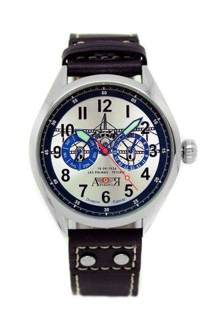 reloj para hombre marca aviador conmemorativo dragon rapid precio outlet relojeria foto frontal