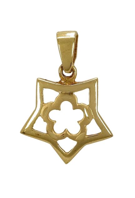 estrella de oro amarillo 18 kilates 019_4583