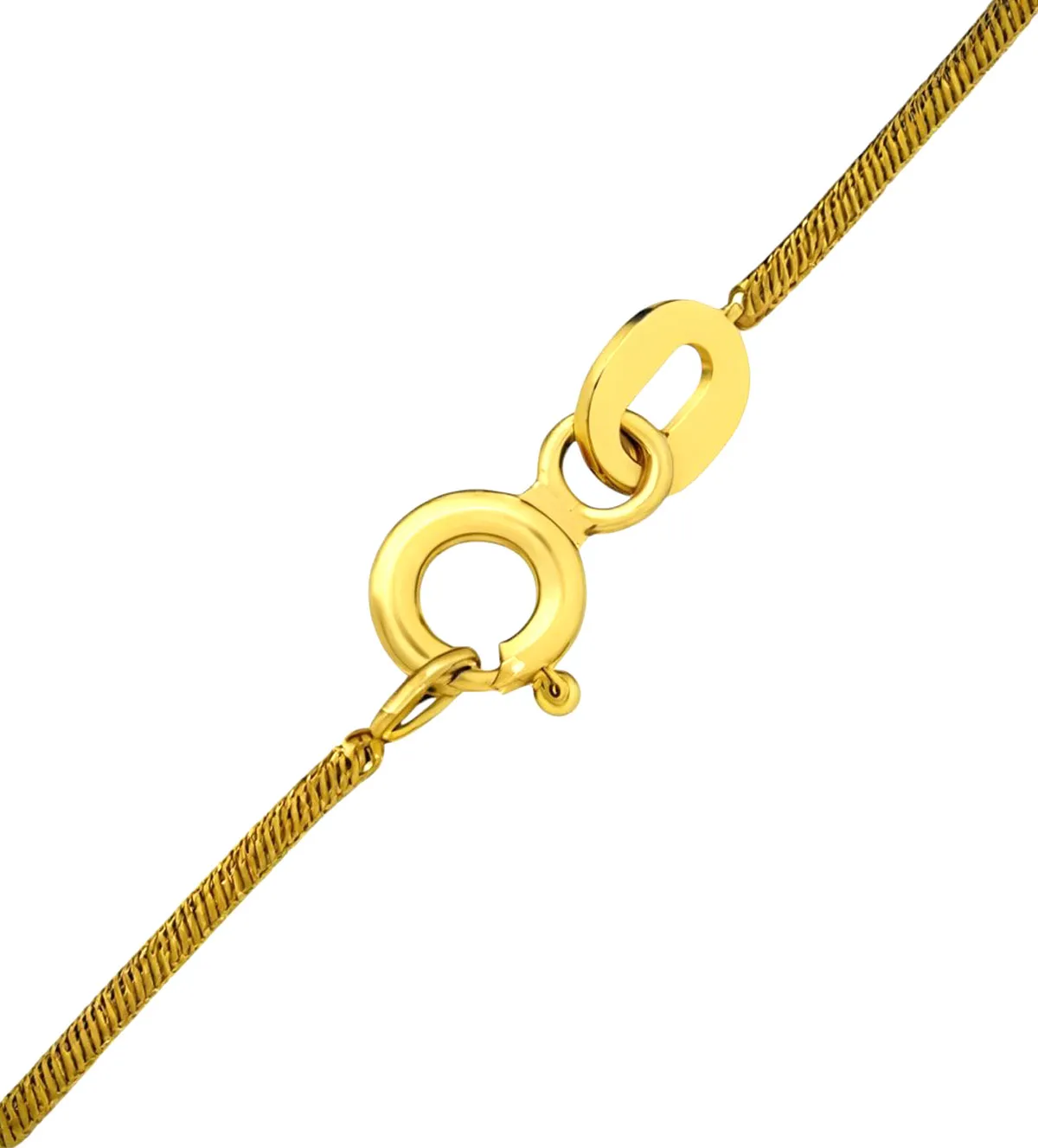 Gargantilla de oro 18k con diamante gargantilla-de-oro-con-diamante-025_G-00237 detalle cierre cadena