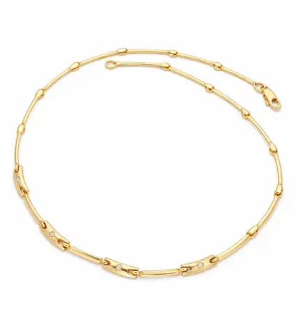 gargantilla de oro y brillantes 192_Z4806