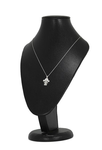 Gargantilla oro blanco con diamantes - foto 04 - rfcia 048_PD023841-118