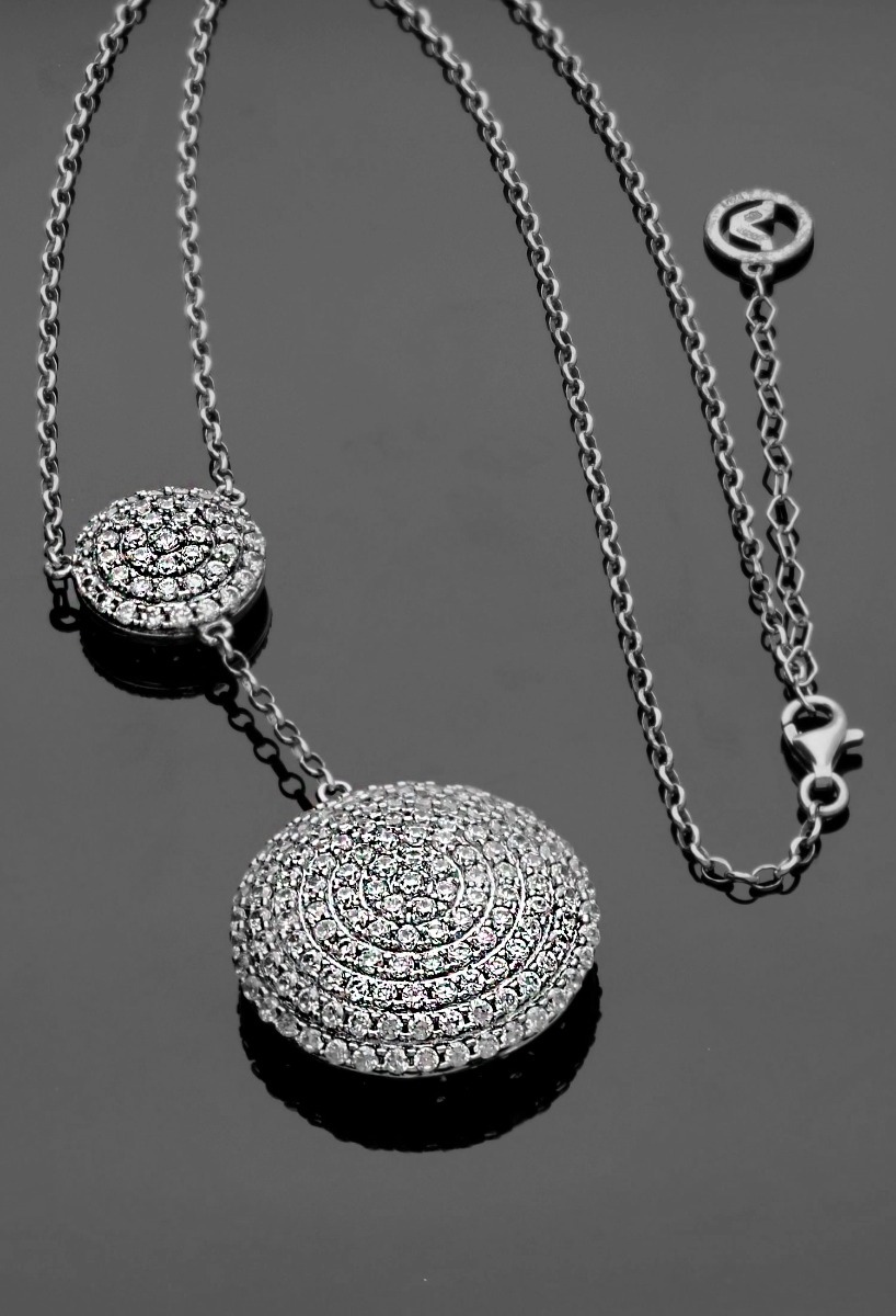 Gargantilla plata marca Viceroy Joya 1067C000-30 gargantilla de plata marca viceroy a precio de destockaje vista fondo negro precio outlet