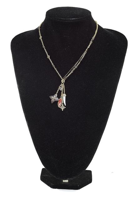 gargantilla chapada marca Fossil a precio de liquidacion outlet vista en peto184_83127040_01