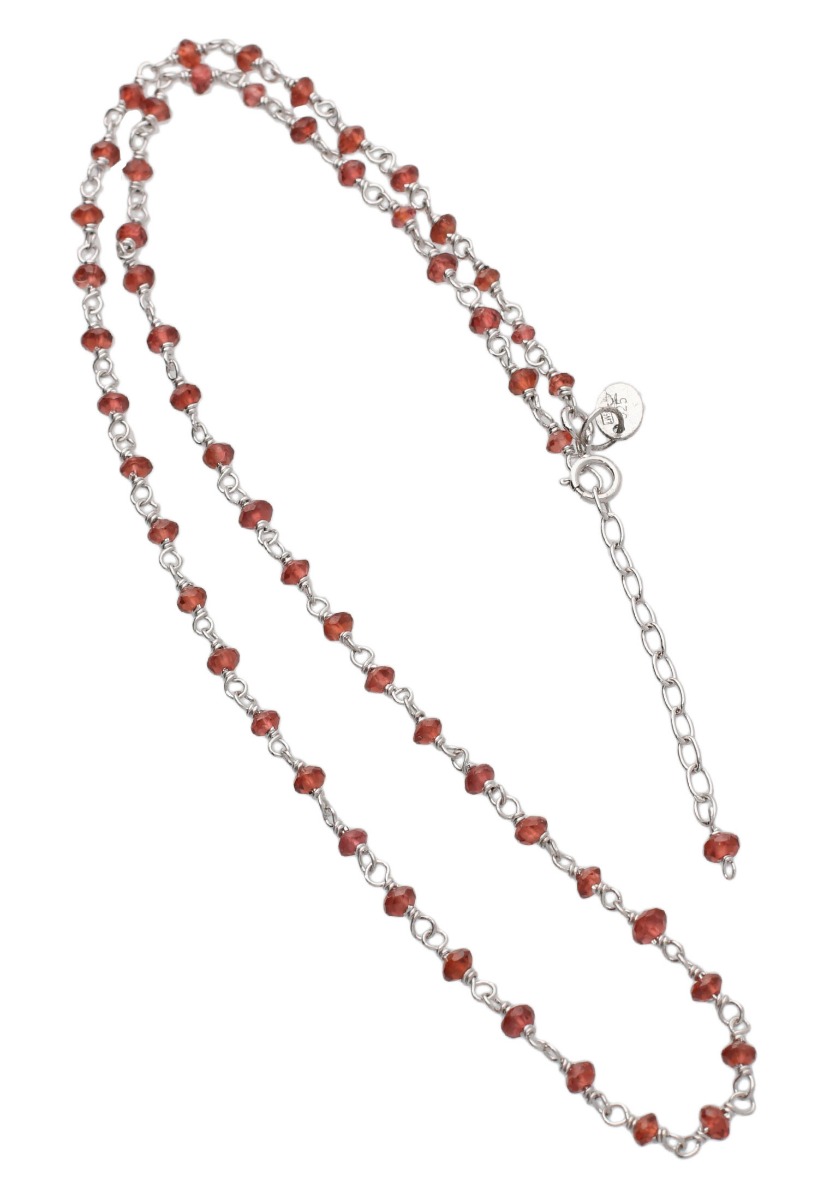 Gargantilla plata con entrepiezas cuarzos marrones 079_CN-EE4-04 gargantillas de plata con cuarzos ahumados entorchados toma cp,pleta con cierre y alargador