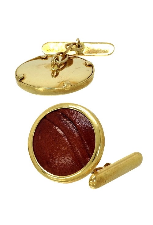 gemelos oro amarillo 18 ktes parte trasera 146_9330_01