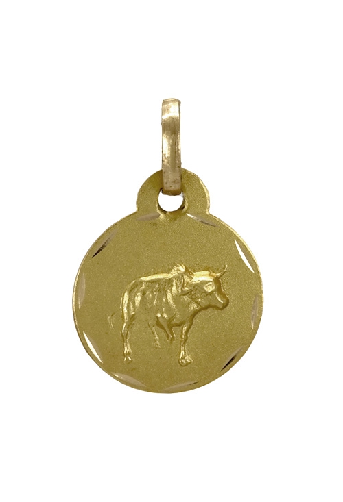 Colgante oro 18K horóscopo tauro 125_0264TAURO horoscopo tauro oro amarillo 18 ktes 125_0264TAURO