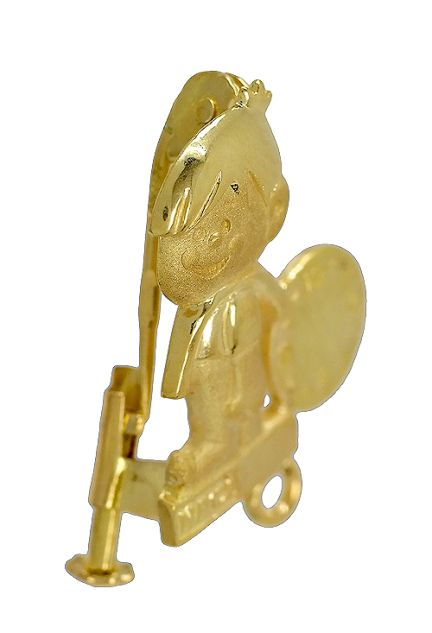 Imperdible de oro para bebe - foto 04 - rfcia 001_008014