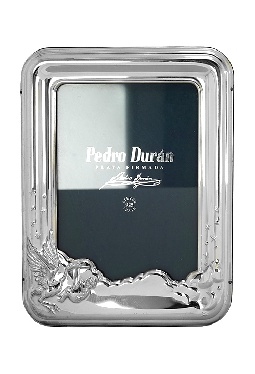 marco de plata para bebe Pedro Duran a precio de ocasion 215_00172766