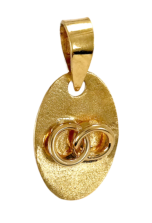 Medalla de los enamorados, oro 18 ktes. 037_157 Medalla de los enamorados, oro - foto 3 - rfcia.037_157