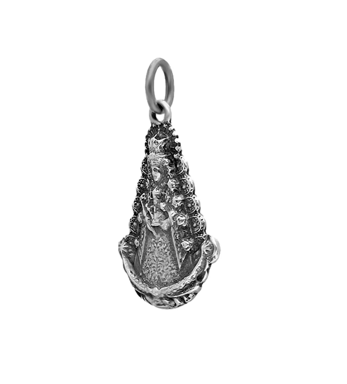 Medalla de plata Virgen del Rocio 240_VROCIO-P medalla-de-plata-virgen-del-rocio-240_vrocio-p foto lateral