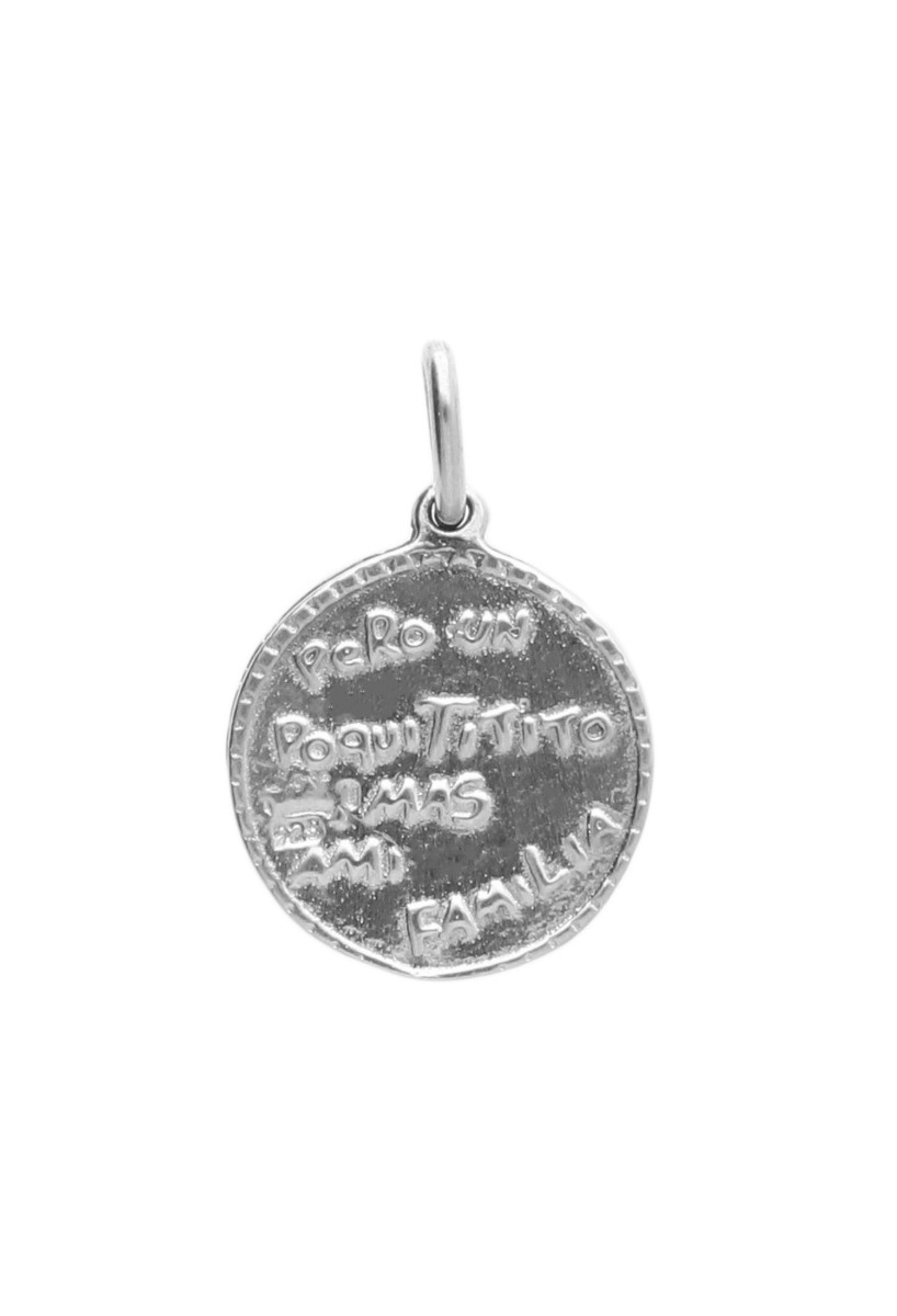 Medalla plata y esmalte PORFI 240_MP-3E-A medalla plata con esmalte coleccion porfi vista trasera