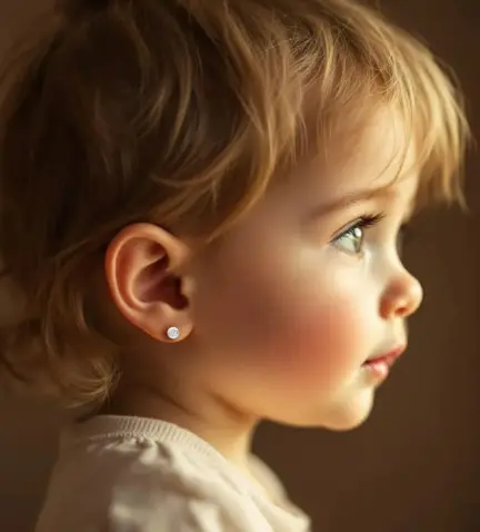 pendientes-de-bebe-oro-blanco-18k-chatones-con-circon-234_1969-B con modelo