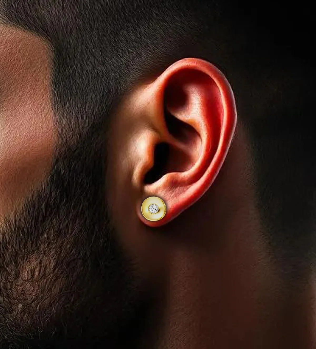 Pendientes de oro 18 kilates con brillante 133_3915-P pendientes-de-oro-18k-con-brillante-chatones-133_3915-P_11