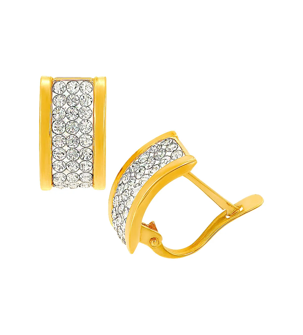 Pendientes de oro amarillo 18k y cristales checos 030_2169 pendientes-de-oro-18k-con-swaroski-030_2169_10 foto principal