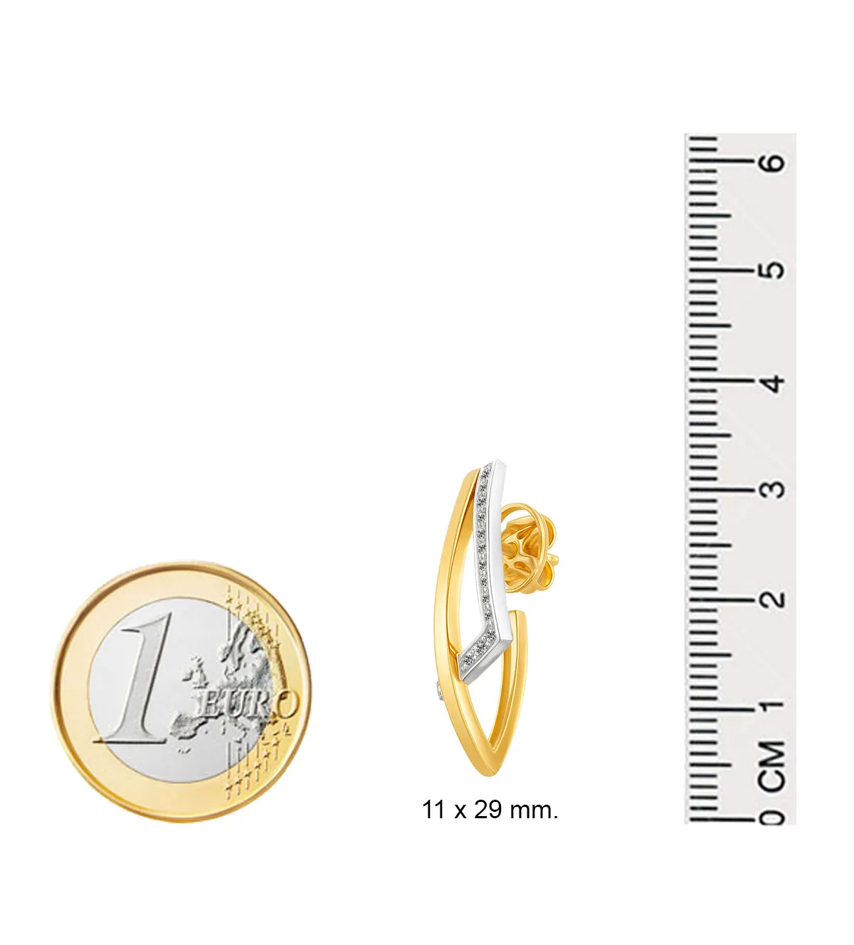 Pendientes de oro bicolor 18K con diamantes 160_4101064 pendientes-de-oro-bicolor-18k-con-brillantes-160_4101064_Medidas