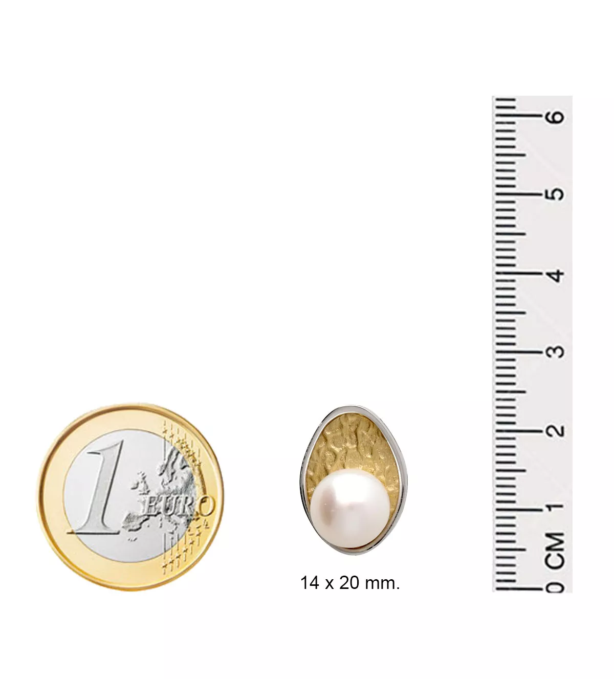 Pendientes de oro "Gotas de Luna" Pendientes de oro "Gotas de Luna" - Imagen 4