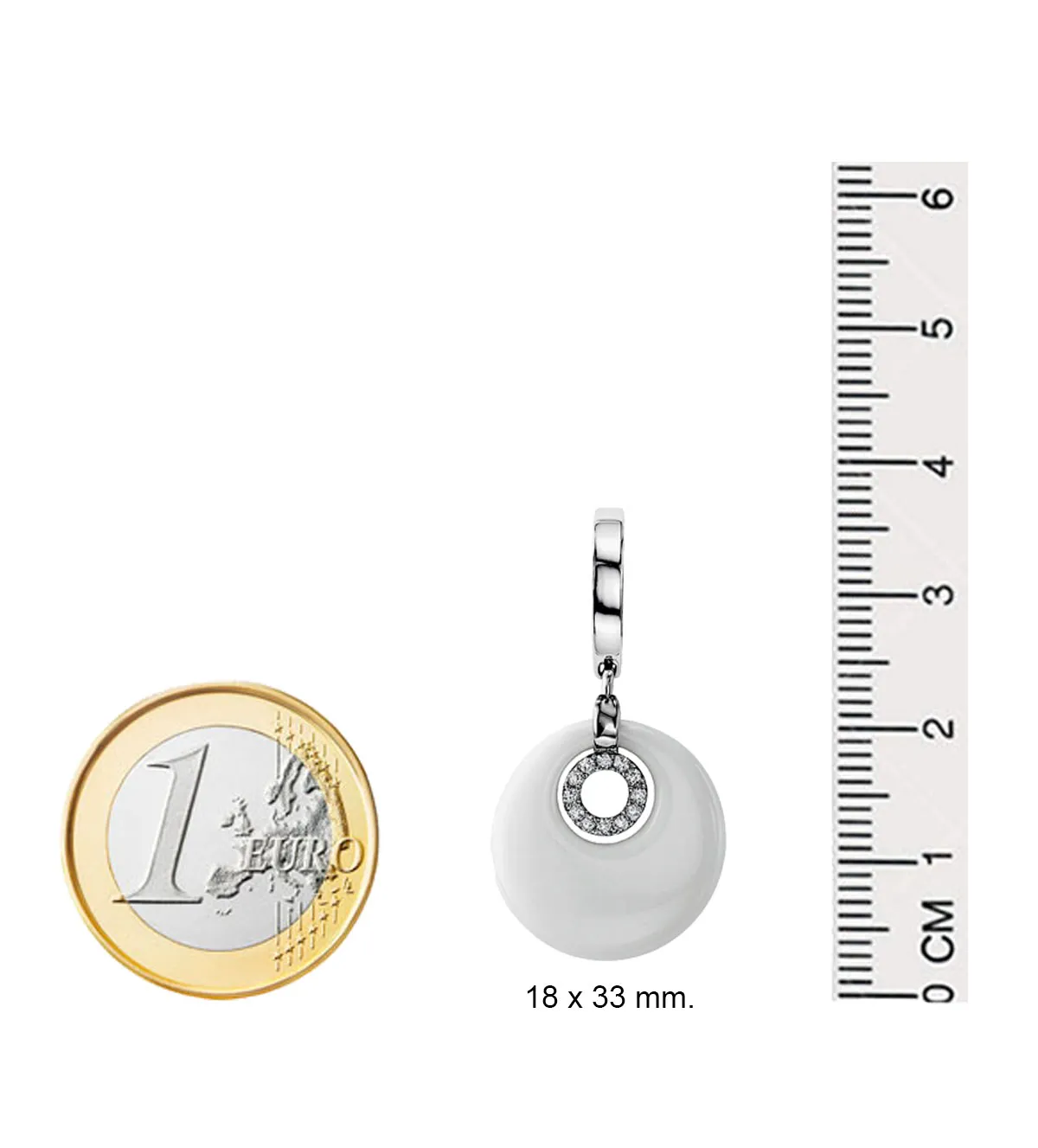 Pendientes de oro blanco 18K con ágata blanca 095_430322-P pendientes-de-oro-blanco-18k-circones-y-agata-blanca-095_430322-P medidas