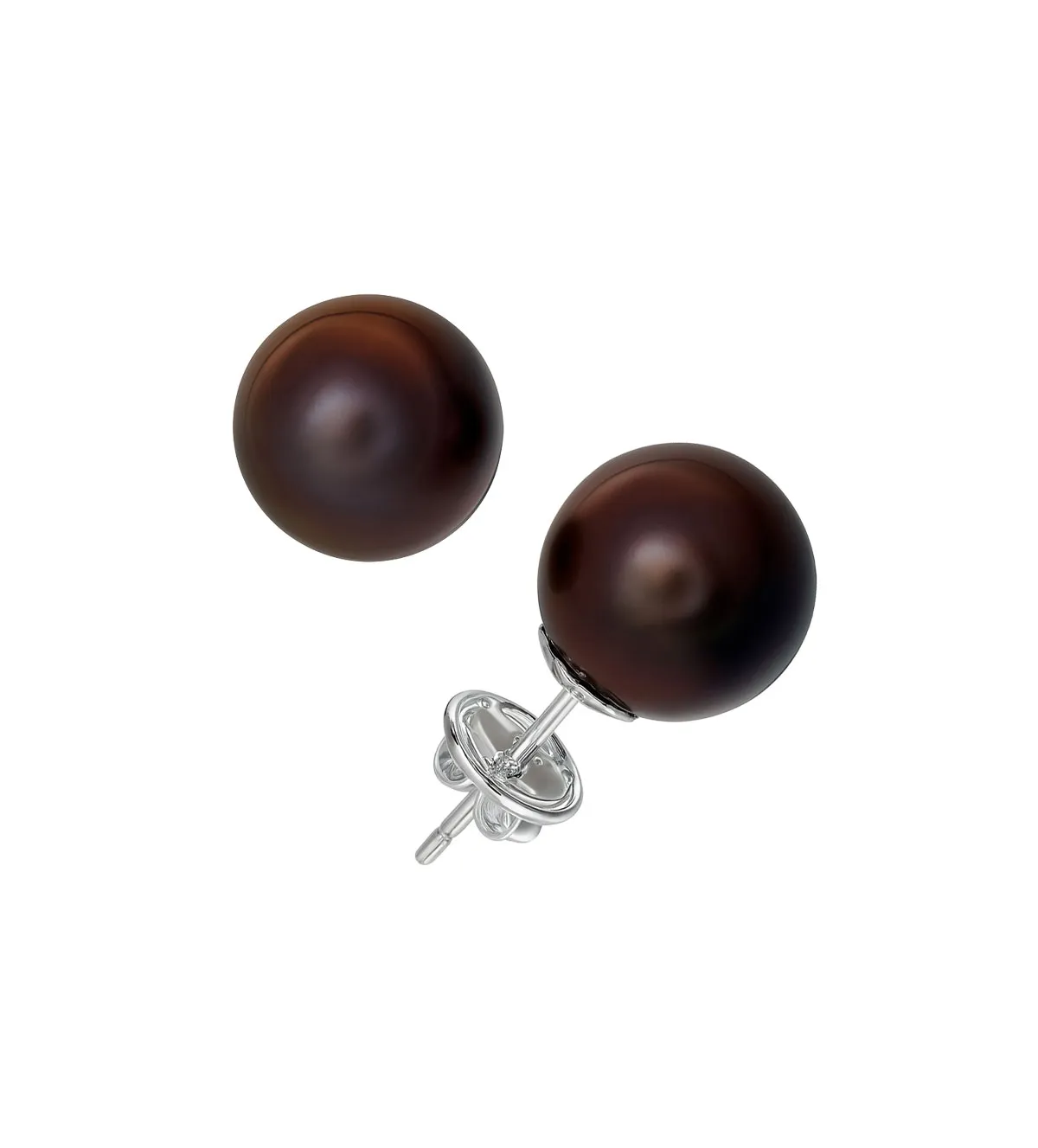 Pendientes de oro blanco 18K con perlas cultivadas negras 083_T81978 pendientes-de-oro-blanco-18k-con-perlas-cultivadas-negras-083_T81978