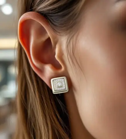 pendientes-de-oro-blanco-con-diamantes-038_TB9750 modelo mujer