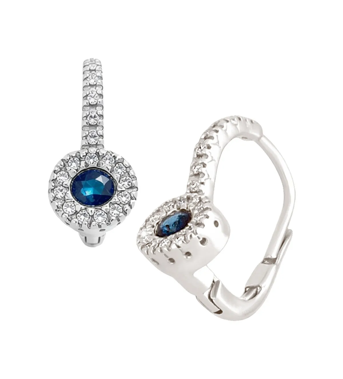 Pendientes de oro blanco con diamantes y zafiros 026_A136 pendientes-de-oro-blanco-con-diamantes-y-zafiro-026_A136