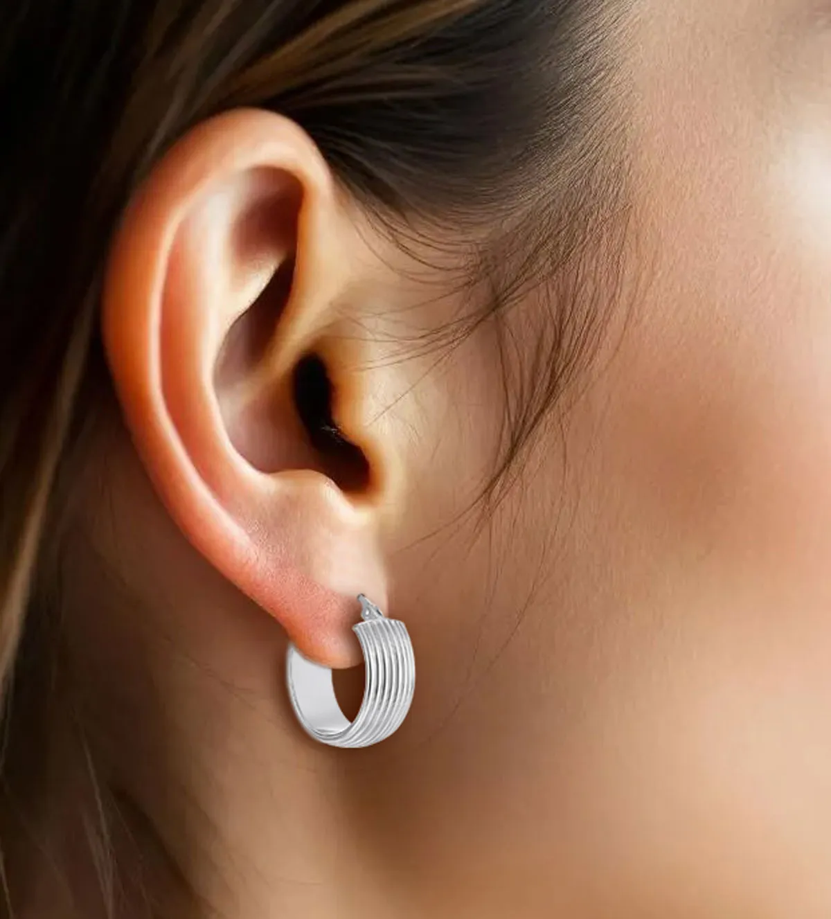 Pendientes de oro blanco 18K 100_25025 pendientes-de-oro-blanco-criollas-gallones-100_25025 modelo IA