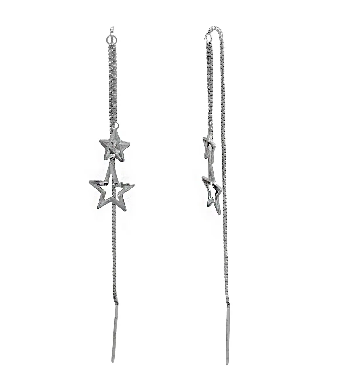pendientes-de-oro-blanco-largos-cadena-y-estrellas-100_C1022