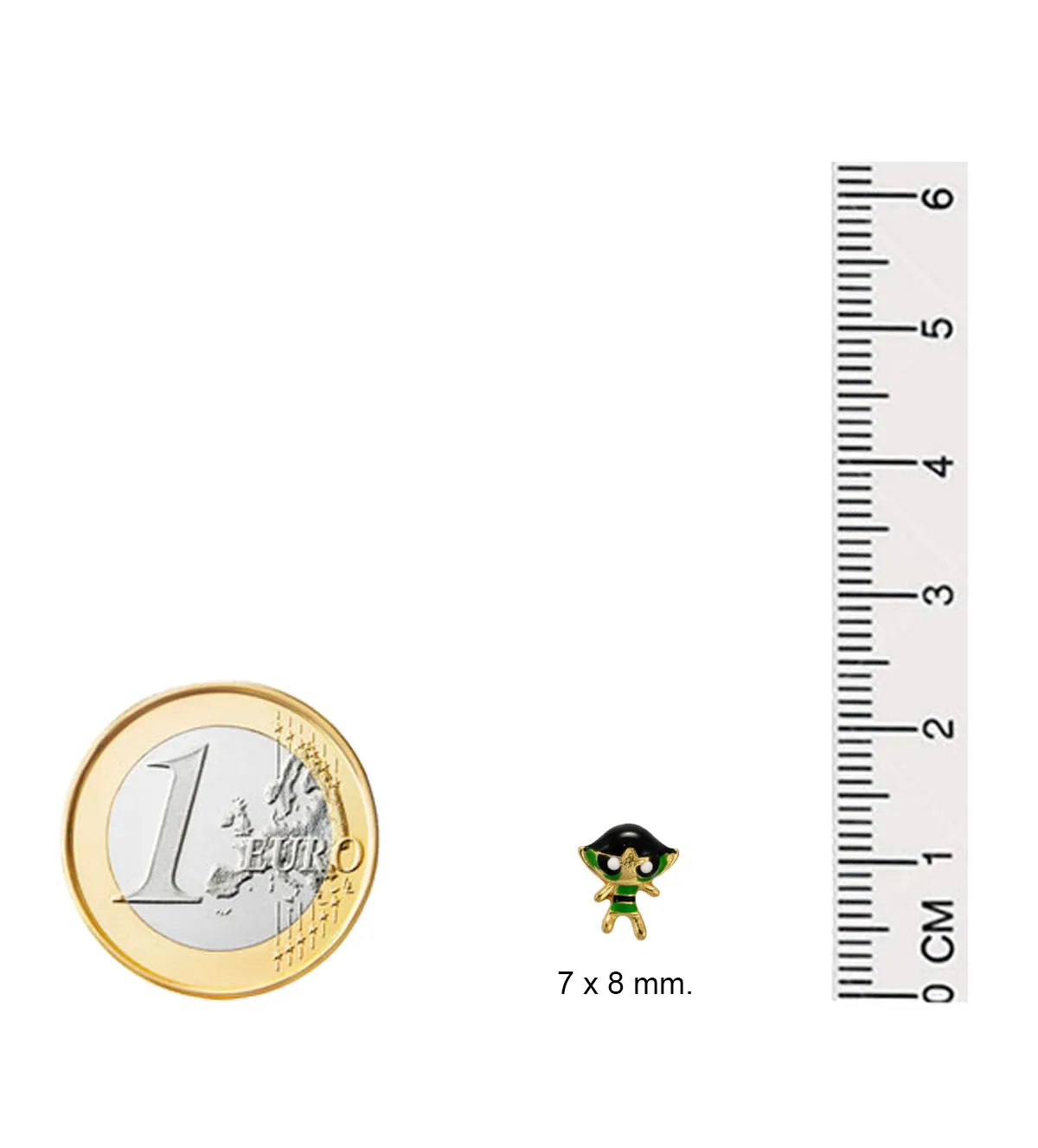 Pendientes de bebe oro 18K 197_0664 pendientes-de-oro-y-esmalte-197_0664 medidas