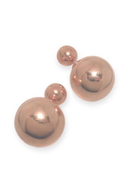 Pendientes plata chapada precio outlet joyería 037_E15-002-R (Pendientes)