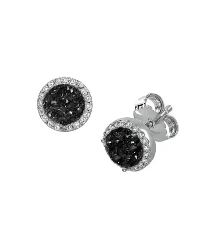 pendientes de plata y agata drusa 248_0420-5