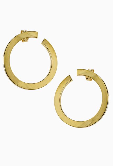 Pendientes oro amarillo 18 ktes aros con sistemas de presion - foto 3 - rfcia.007_10858