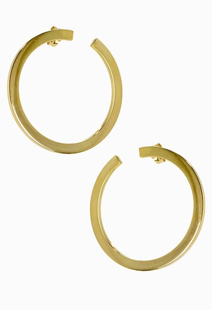 Pendientes oro amarillo 18 ktes aros con sistemas de presion - foto 3 - rfcia.007_10859