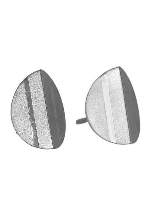 Pendientes oro blanco 1a ley 18 ktes - foto 3 - rfcia.001_4043119