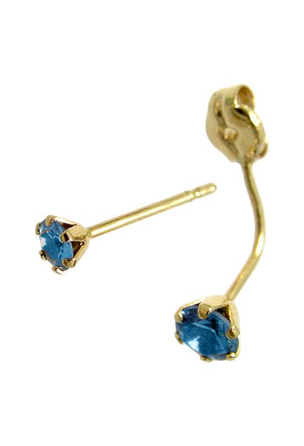 Pendientes oro, con piedras - foto 04 - rfcia 019_4467-2