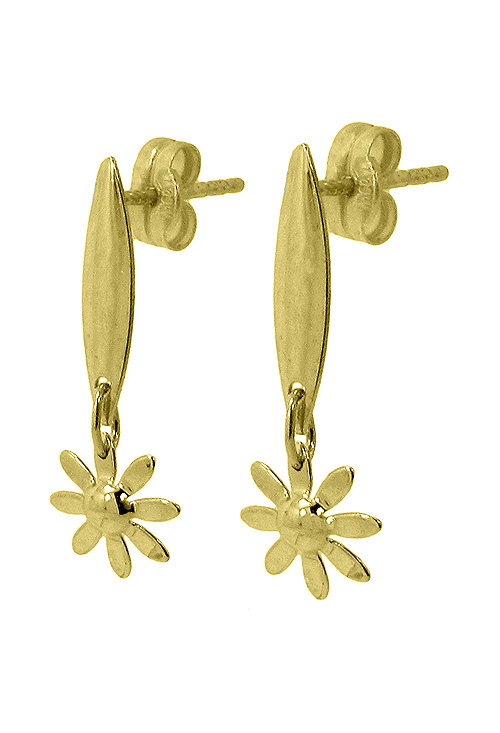 Pendientes largos oro amarillo 18k 059_8618-200 Pendientes oro largos. sin piedras - foto 1 - rfcia.059_8618-200