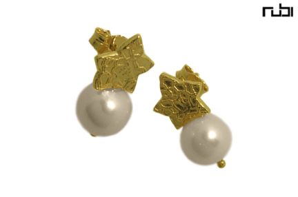 Pendientes plata ley aretes con piedras rfcia.266_011734-2-3