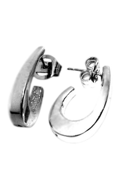 Pendientes plata ley aretes sin piedras rfcia.261_4414