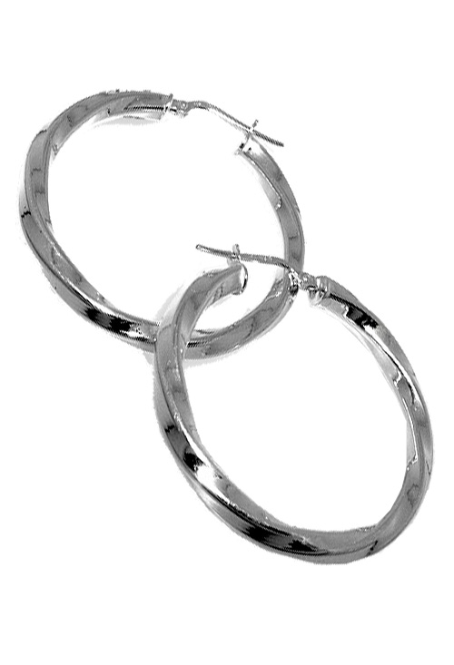 Pendientes plata criollas chanela retorcida 200_PAR0142 pendientes de plata tipo criolla chanela retorcida 200_PAR0142