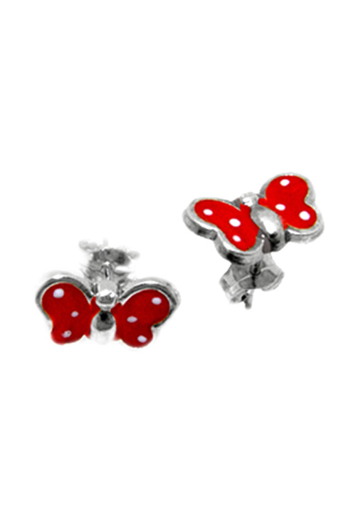 Pendientes plata para niña mariposas 030_2068PL Pendientes plata ley. aretes - foto 1 - rfcia.030_2068PL