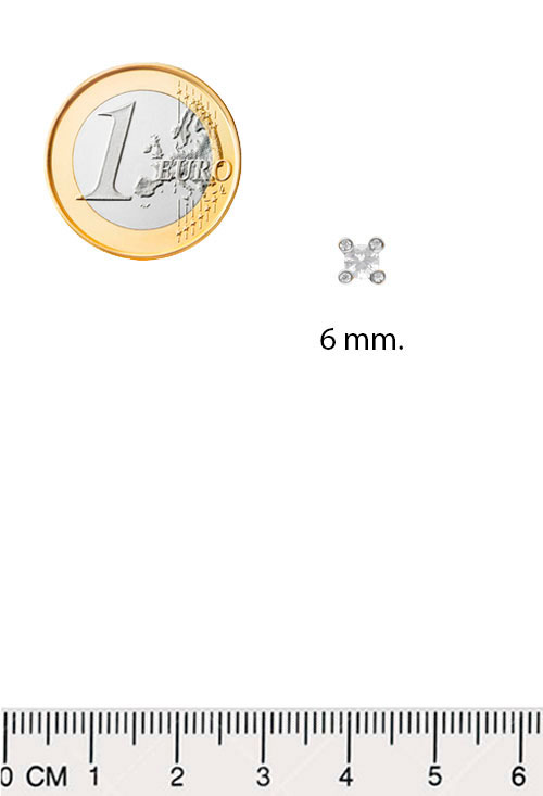 Pendientes oro blanco con circonitas 002_52523-PB pendientes oro blanco circon en garra de circonitas toma con medidas