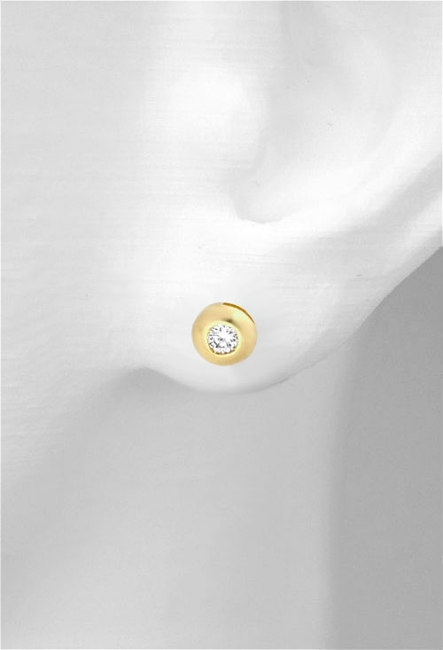 pendientes de chaton oro amarillo 18 kilates con diamante vista maniqui 083_SE258.jpg