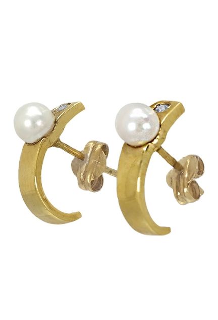 pendientes de oro amarillo 18 ktes con perla para 1 comunion 057_00917-0009_01