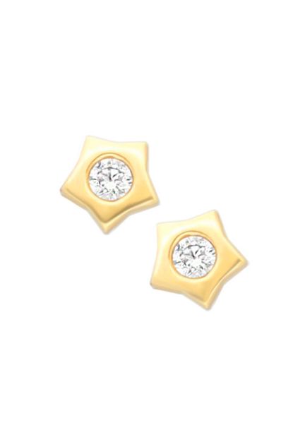 pendientes oro amarillo forma oso oro 18 ktes 234_1906