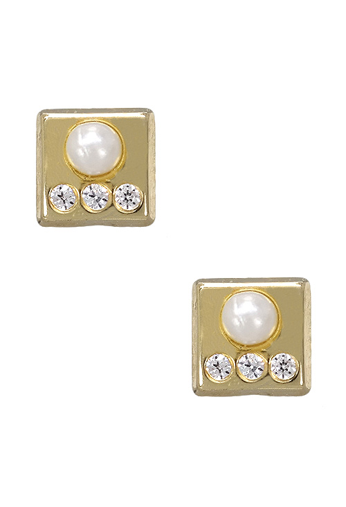 pendientes de oro para recien nacida foto frontal precio barato en joyeria online 197_1-1306