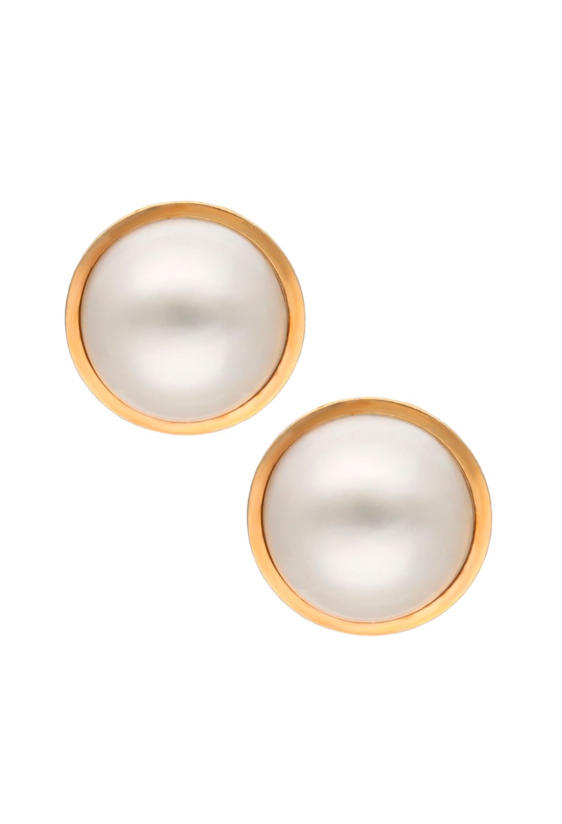 Pendientes de perlas japonesas y oro 18k  038_LO-028-13AM4