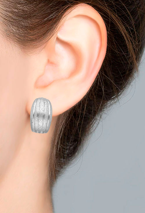 Pendientes de plata tripa 200_T085-04-RO pendientes de plata gallones diamantados 200_T085-04-RO_02