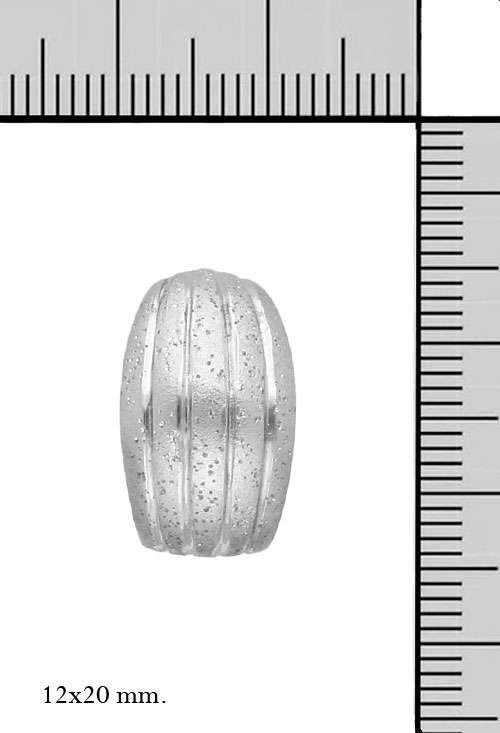 Pendientes de plata tripa 200_T085-04-RO pendientes de plata gallones diamantados 200_T085-04-RO_M