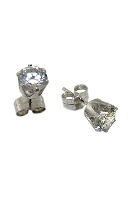pendientes de plata garra con circonita precio online 030_0310-5PL