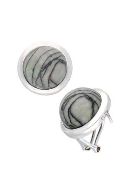 pendientes de plata y jaspe foto lateral 103_NSE697A-9_01