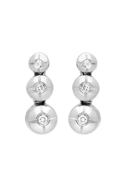 Pendientes largos en oro blanco con diamantes para mujer venta online a precios baratos 192_Z1304-OB